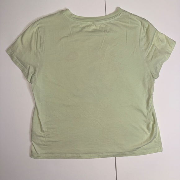 American Eagle Graphic Tee — Women’s Medium (Sage Mushroom Print) - Picture 3 of 3